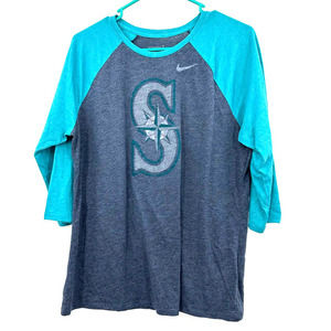 Nike‎ the nike tee size large baseball style t-shirt seattle mlb